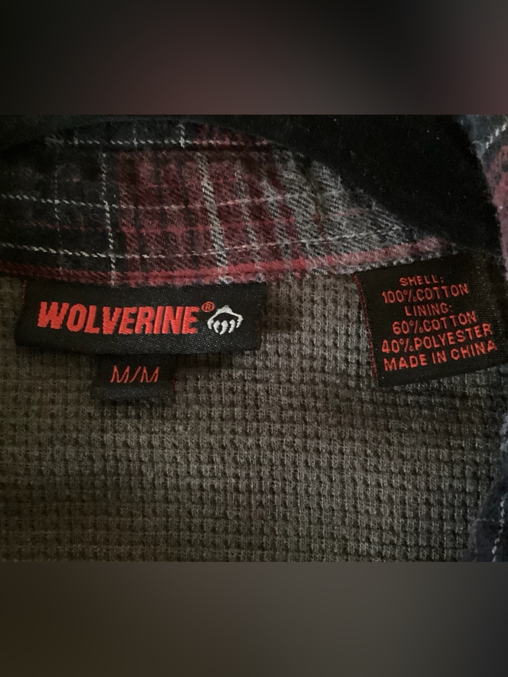 Wolverine Thermal Lined Flannel Shirt - Picture 3 of 7